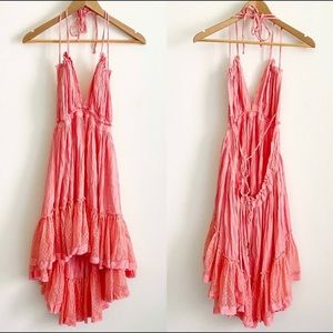 Free People 100 Degree Endless Summer Dress M in Coral FINAL PRICE DROP